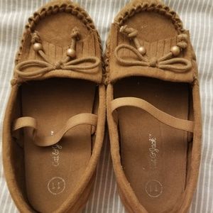 Girls Cat & Jack Moccasins